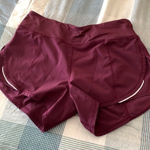 Zyia maroon summer shorts size small. Great condition from smoke free home.